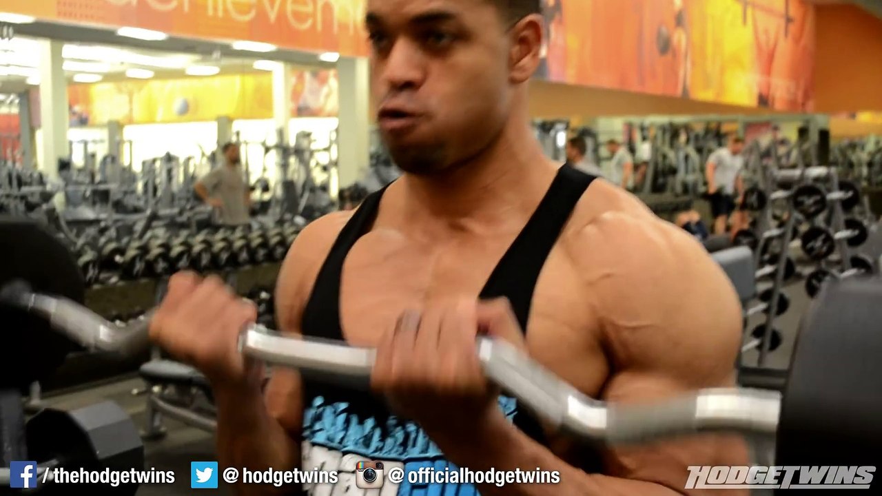 #TeamHercules Arms and Abs Workout @hodgetwins