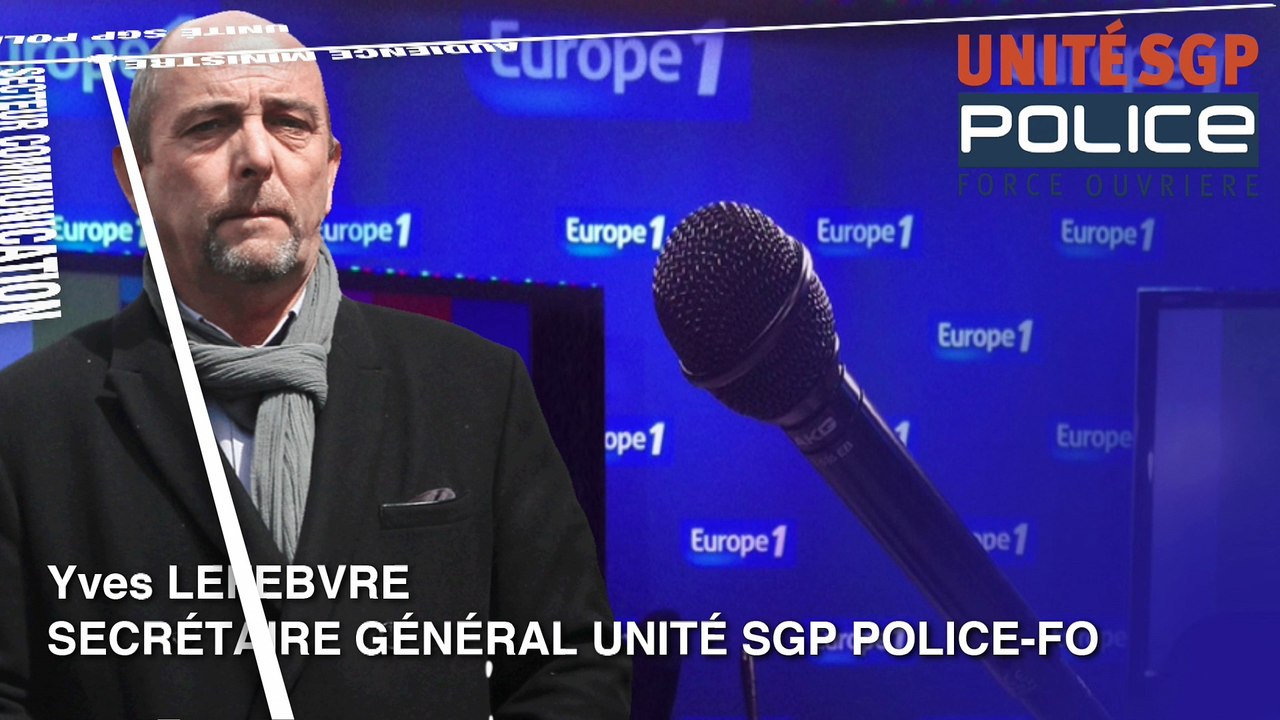 YVES LEFEBVRE SUR EUROPE 1 - AUDIENCE MINISTRE DE LA JUSTICE