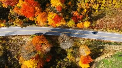 Drone Video Shows Beauty of New Hampshire Fall Foliage
