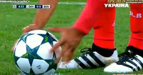 (Penalty) Salvio E. - Dyn. Kiev 0-1Benfica 19.10.2016