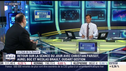 Le Club de la Bourse: Christian Parisot, Nicolas Brault et Xavier Robert - 19/10