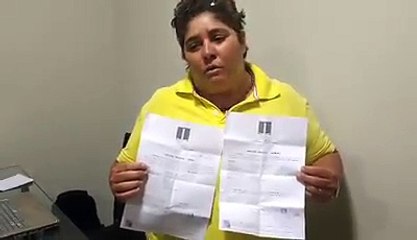 Mulher desmente tudo em video