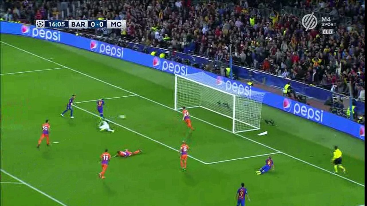 Lionel Messi Goal HD - Barcelona 1-0 Manchester City - 19-10-2016