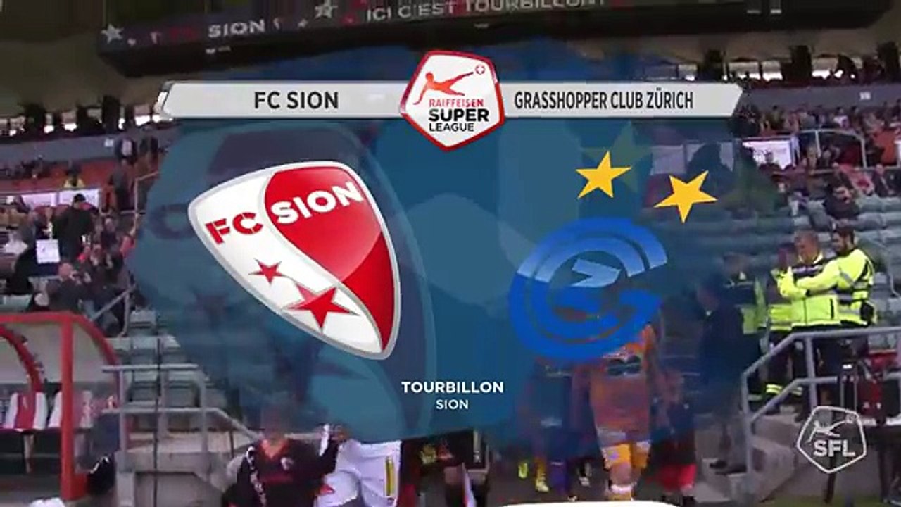 FC Sion 4:2 Grasshoppers (Swiss Super League 11 Round 16.Oktober )