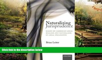 Full [PDF]  Naturalizing Jurisprudence: Essays on American Legal Realism and Naturalism in Legal