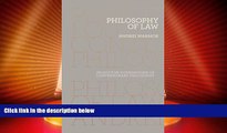Books to Read  Philosophy of Law (Princeton Foundations of Contemporary Philosophy)  Full Ebooks