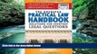 Deals in Books  The Socrates Practical Law Handbook: Solutions for Everyday Legal Questions with