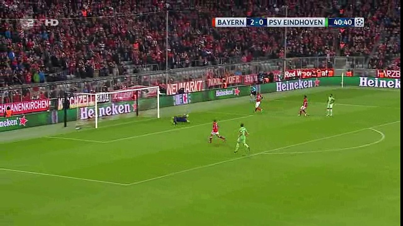 Luciano Narsingh Goal HD - Bayern Munich 2-1 PSV - 19-10-2016