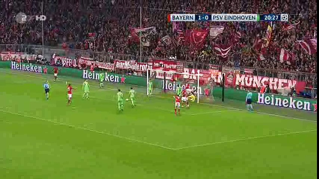 Joshua Kimmich Goal HD - Bayern Munich 2-0 PSV - 19-10-2016