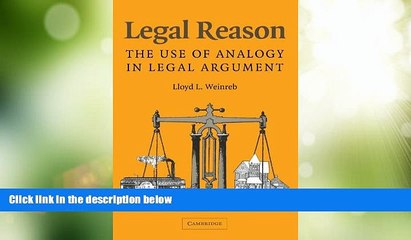 Big Deals  Legal Reason: The Use of Analogy in Legal Argument  Best Seller Books Best Seller