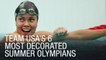 Team USA's 6 Most Decorated Summer Olympians