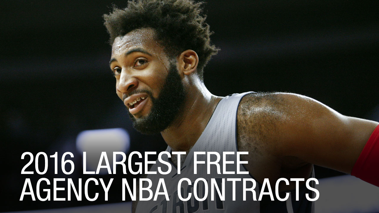 2016 Largest Free Agency NBA Contracts