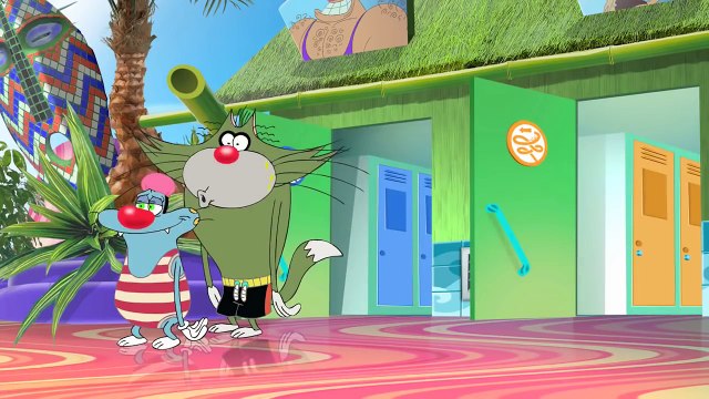 Oggy and the Cockroaches NEW series 2016 cartoon for kids ►◄Party pooper