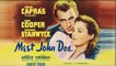 Meet John Doe (1941) - (Comedy, Drama, Romance) [Gary Cooper, Barbara Stanwyck, Edward Arnold] [Feature]