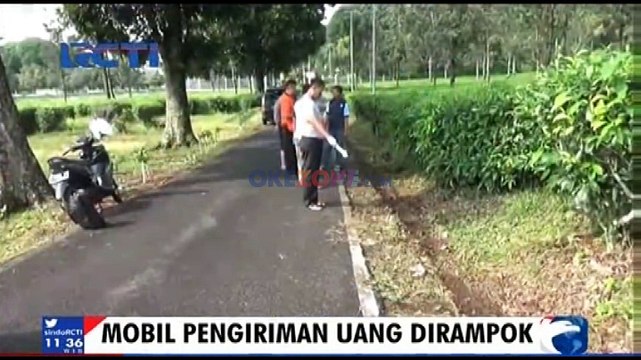 Mobil Uang Berisi Rp16 Miliar, Dirampok Rp10 Miliar