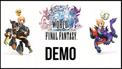 World of Final Fantasy [DEMO] - Обзор-прохождение
