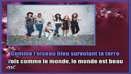 Kids United - L'oiseau et l'enfant KARAOKE / INSTRUMENTAL