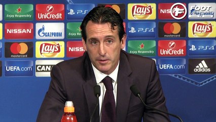 PSG - Bâle : la réaction d'Unai Emery