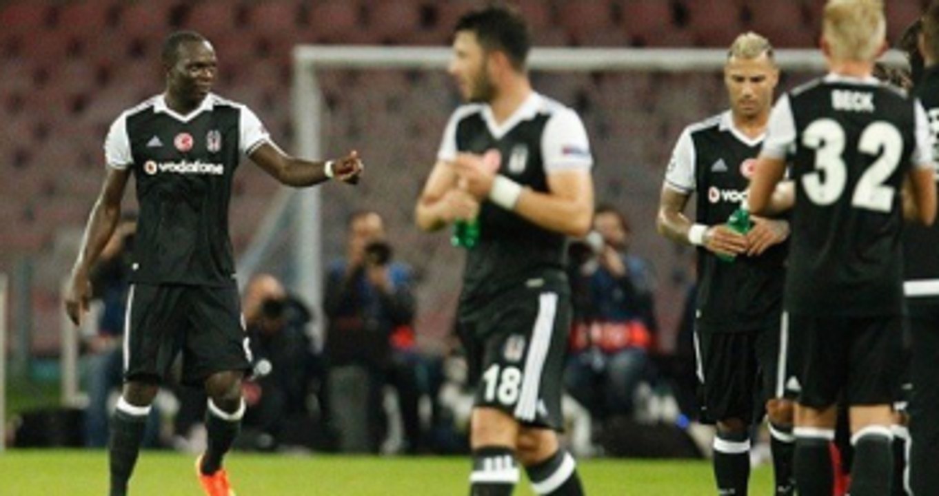 Beşiktaş, Napoli'ye İlk Yarıda 2 Gol Atarak Tarihe Geçti