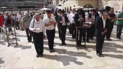 Yahudiler, Unesco'nun Mescid-i Aksa Kararının Gölgesinde Sukot'u Kutladı