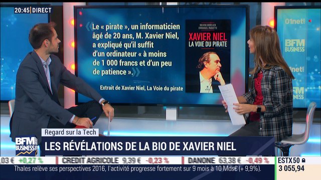 Regard sur la Tech: La première biographie de Xavier Niel sort ce jeudi en librairie - 19/10