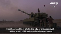 Iraqi army shells villages south of Mosul