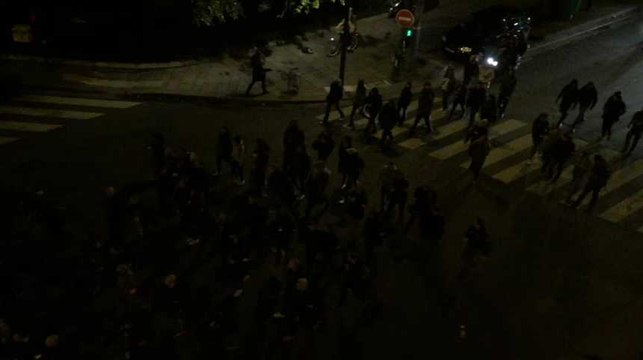 Nouvelle manifestation de policiers à Paris