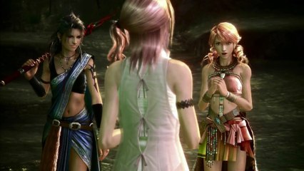 FFXIII-2 [HD] WALKTHROUGH PART 52B - SERAH & FANG/VANILLE CUTSCENE & A DYING WORLD 700 (1/2)