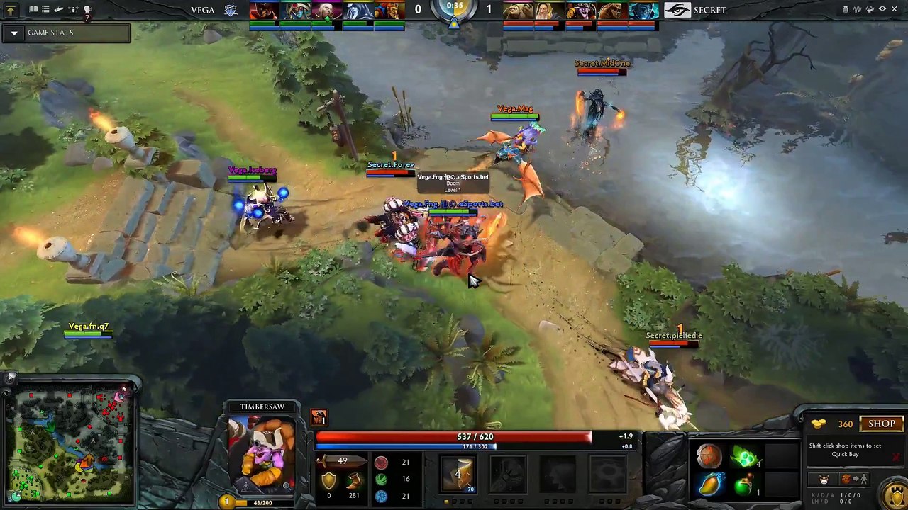 Puppey Pudge - SECRET vs VEGA - FACEIT Grand Final Dota 2_2
