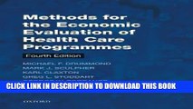 [PDF] Methods for the Economic Evaluation of Health Care Programmes (Oxford Medical Publications)