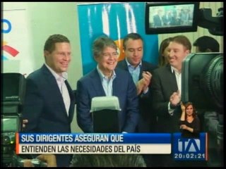 Mauricio Rodas y Guillermo Lasso se reunieron en Quito