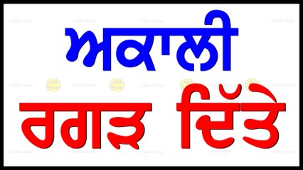 ਭਗਵੰਤ ਮਾਨ ਨੇ ਅਕਾਲੀਆਂ ਨੂੰ ਲਿਆ ਕਰੜੇ ਹੱਥੀਂ