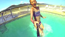 Carla Underwater - Trampoline and fun swimming-KImj1IWc1ew