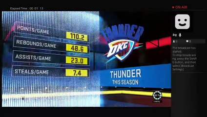 Stephen currys Live PS4 Broadcast