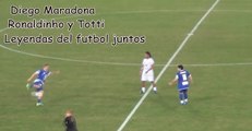 Diego Maradona, Ronaldinho y Totti - Leyendas del futbol 2016 / MrFCS10