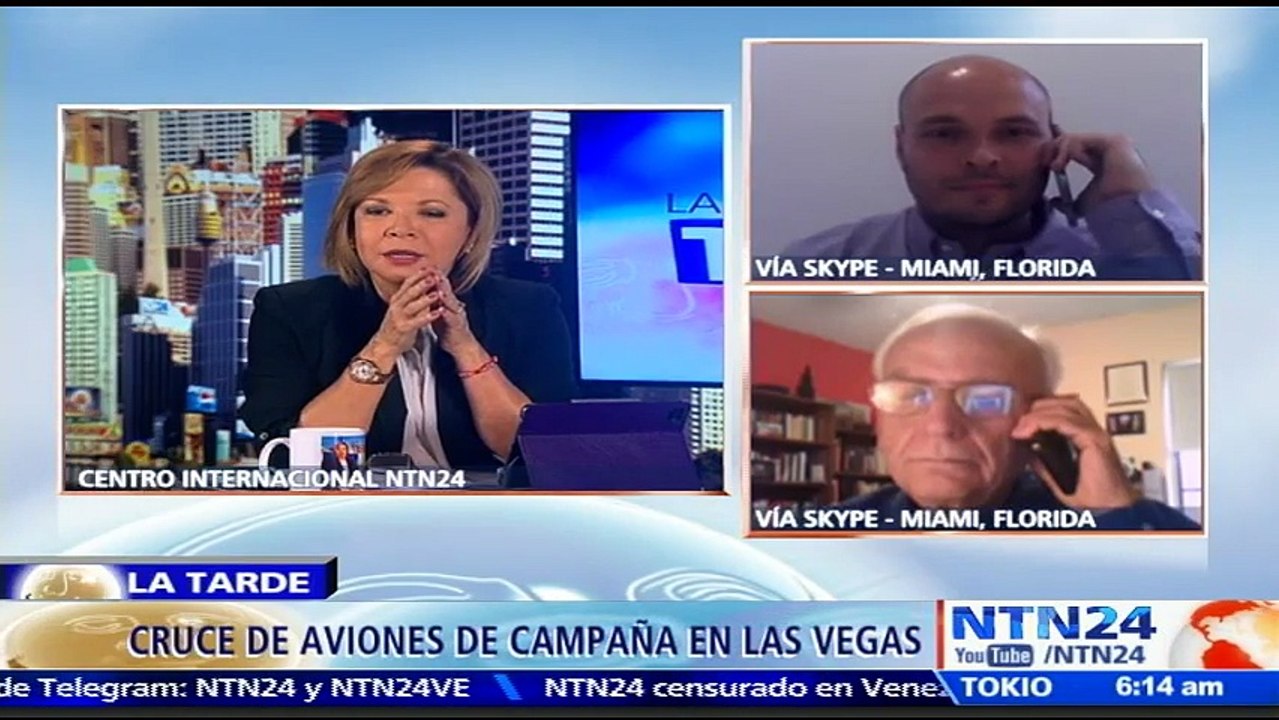 Análisis La Tarde NTN24 | ¿Cómo llegan Hillary Clinton y Donald Trump al último cara a cara previo a las presidenciales?