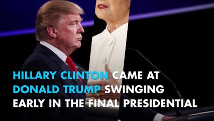 Clinton reminds America that Trump 'choked' when meeting Mexican president