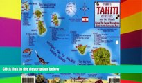 Must Have  Tahiti   Society Islands Dive Map   Reef Creatures Guide Franko Maps Laminated Fish