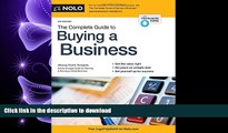 READ THE NEW BOOK Complete Guide to Buying a Business, The READ EBOOK