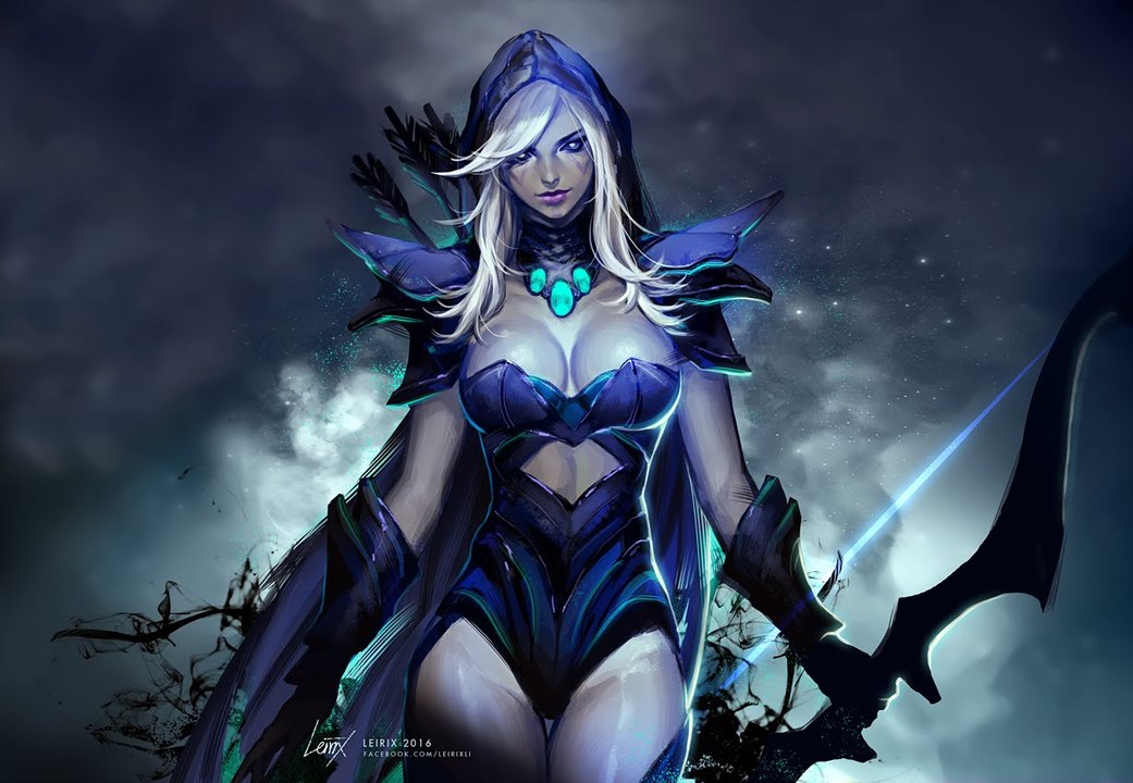 Un 4 vs 5 con la Drow Ranger! Dota 2