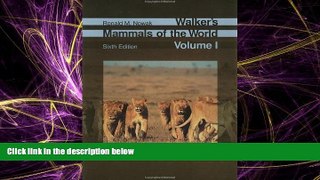 Online eBook Walker s Mammals of the World (2-Volume Set)