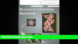 Choose Book Laboratory Notebook, Research