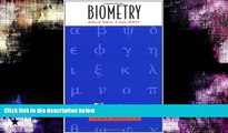 Choose Book Biometry: The Principles and Practices of Statistics in Biological Research