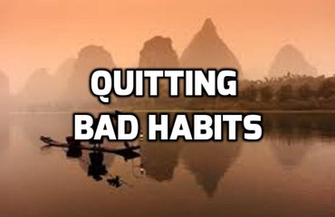 Quitting Bad Habits
