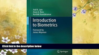 Enjoyed Read Introduction to Biometrics