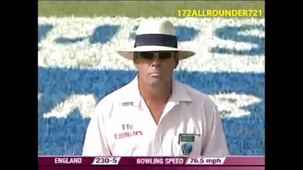 Pedro Collins 3 Wickets Graham Thorpe Counter attack 4 4 4 4 4  4