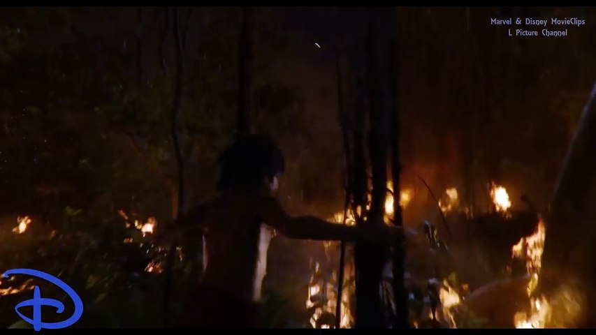 The Jungle Book 2016-Mowgli vs Shere Khan DIsney flim  HD