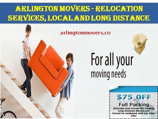 Arlington Movers | Moving Company Arlington | Arlington Moving Service