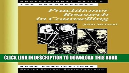 [PDF] Practitioner Research in Counselling (Professional Skills for Counsellors Series) Popular