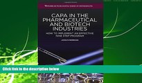 Online eBook CAPA in the Pharmaceutical and Biotech Industries: How to Implement an Effective Nine